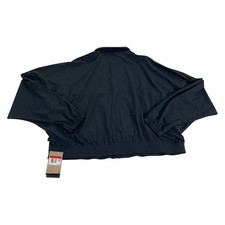 Nike 24.7 PerfectStretch DriFIT Oversized Full-Zip Jacket Womens Large Black NEW