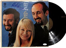 Peter Yarrow Signed "A Song Will Rise" Peter, Paul & Mary Album JSA