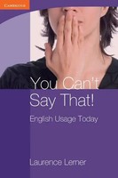 Laurence Lerner | You Can't Say That! | Taschenbuch | Englisch (2010)