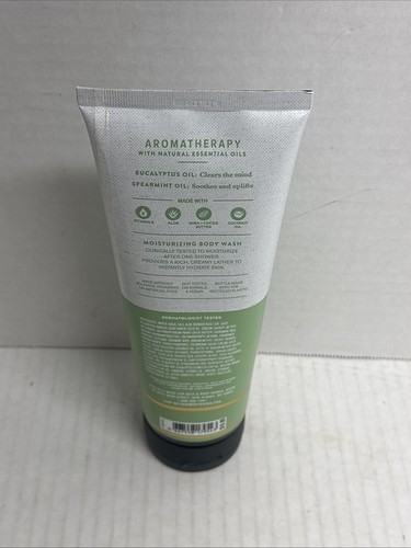 NEW Bath & Body Works Aromatherapy "Eucalyptus Spearmint" Moisturizing Body Wash - Picture 2 of 2