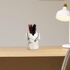 Stiftehalter, Trockenblumenbeh&auml;lter, Tischdekoration, Zahnarzt-Thema,