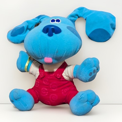 Blues Clues All Ears Talking Plush 2000 Vtg Nickelodeon Blue Dog ...