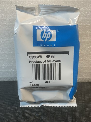 Genuine HP 98 Black Ink Cartridge, C9364W - Picture 3 of 3