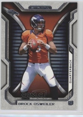 2012 Topps Strata Hobby Thick Stock Brock Osweiler #129 Rookie RC 5v6