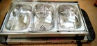 Parini 3-Pan Stainless Steel Buffet Server & Warming Tray – Brand New! — photo 6
