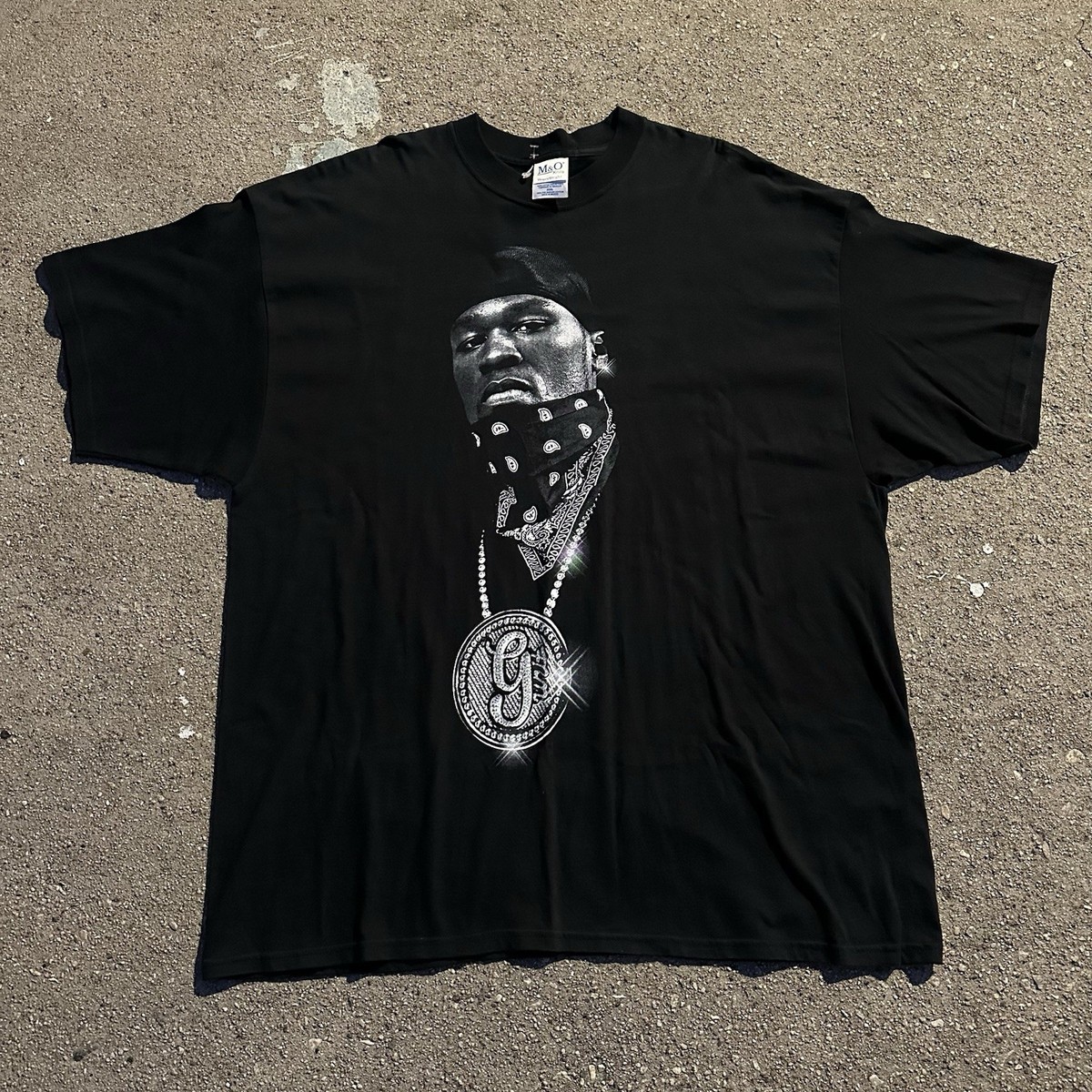 50 CENT 2003年　プロモTシャツ Lサイズ Vintage 2003 50 Cent “Beg For Mercy” Album Promo Tee T-Shirt 3XL G