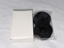 Typewriter Black Ink Ribbon Spool 2  - Universal Fits Royal Smith Corona Etc.