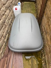 van roof storage box Odyssey grey used roof box