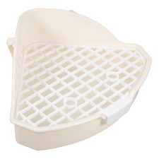  Kleintier-katzentoilette Ecke Kaninchen-Toilettentablett Kleintiertoilette