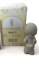 ENESCO Precious Moments E5384 I'll Play My Drum For Him Drummer Boy 1984 J&D Box ENESCO Precious Moments E5384 I'll Play My Drum For Him Drummer Boy 1984 J&D Box