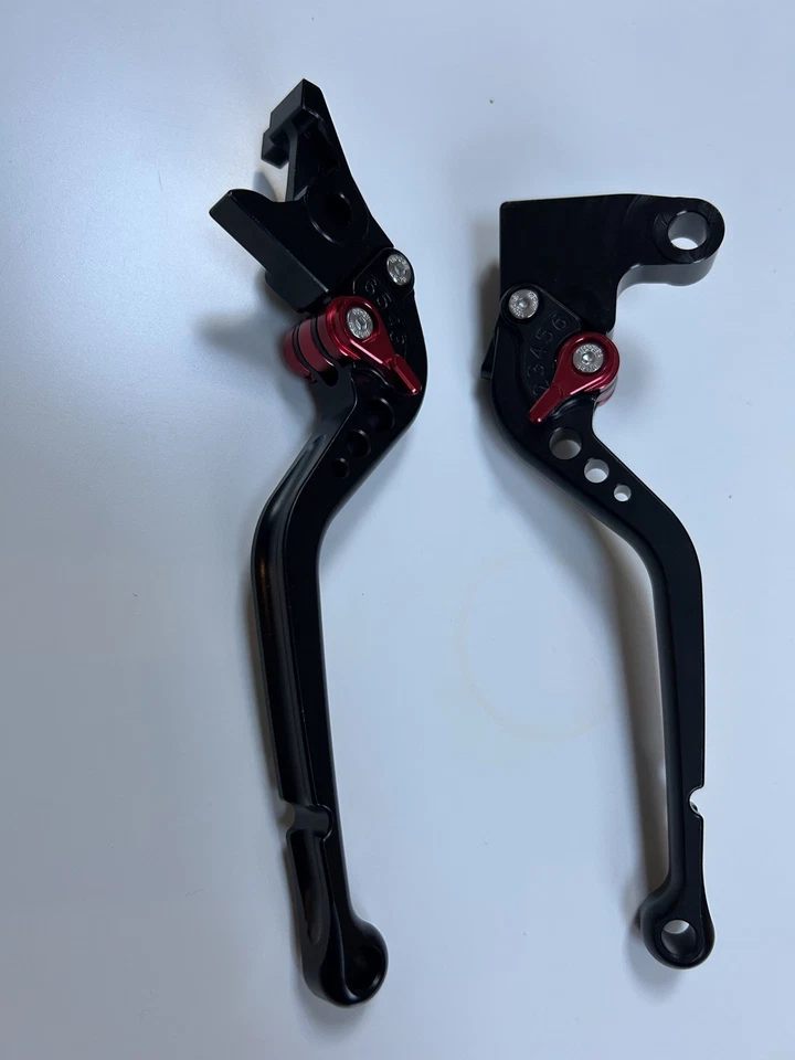 KAWASAKI Z1000 2003-2006 PALANCAS FRENO Y EMBRAGUE LARGO CAMINO PISTA S17Q Foto 4 de 4