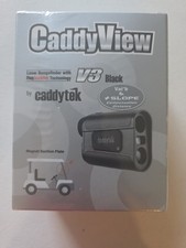 Caddytek Golf Laser Rangefinder, Caddyview V3 Slope, 6X Magnification, NEW
