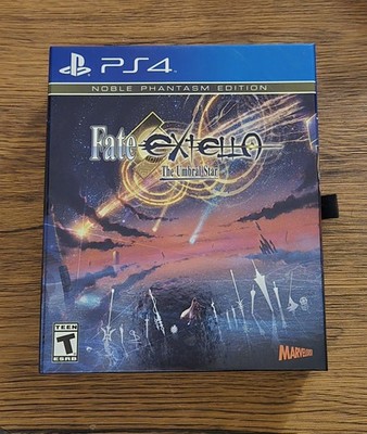 Fate Extella The Umbral Star Noble Phantasm Edition Box Set PS4, New, Open Box