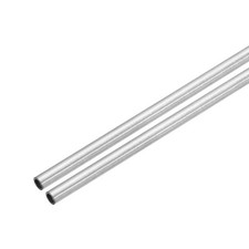2x Edelstahlrohr 4x3mm 305mm f&uuml;r Rundrohr