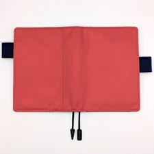Hobonichi Techo Notebook Cover Colors Very Berry Red x Navy A6 Excellent