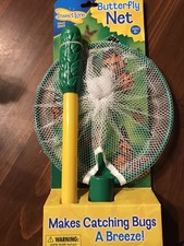 Insect Lore Butterfly Net - Durable, Detachable Handle - 13.5" - Outdoor Fun