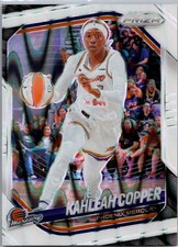 2025 Panini Prizm WNBA #62 Kahleah Copper White Seismic Prizms