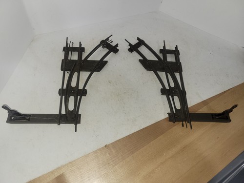 Marklin prewar 2 rail clockwork switches - working - O gauge