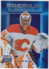 2023/24 SKYBOX METAL UNIVERSE..DUSTIN WOLF..PREMIUM PROSPECTS..# PP-21..FLAMES