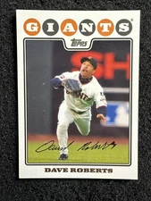 DAVE ROBERTS #331 2008 Topps Baseball QTY San Francisco Giants