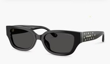 Coach Black Frame Grey Lens Sunglasses NIB HC8439U