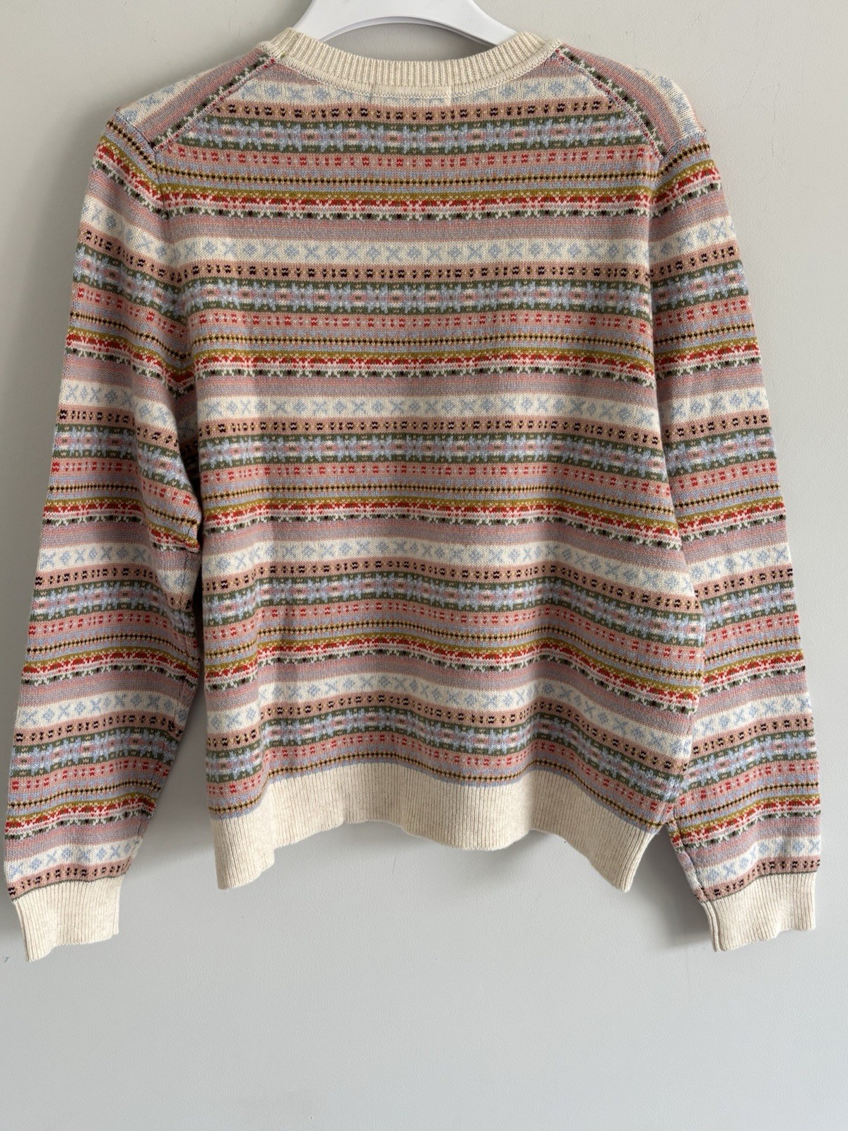 Boden Edie Fair Isle Jumper Size XL New! BNWT R.A.S Limited Edition Sold Out image 2