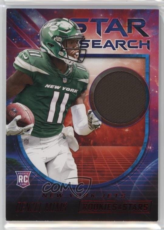 Denzel Mims Panini Rookies & Stars Star Search Relics #SSDM Base