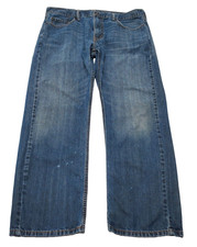 Levi's 559 Mens Size 36 x 30 Actual36X29 Relaxed Straight Fit Blue Denim Jeans