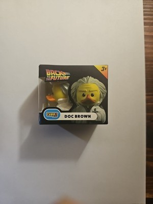 Back to the Future Doc Brown TUBBZ Mini Cosplaying Duck Figure New in Box