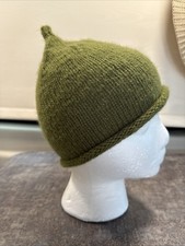 Beanie Hat, Adult and Teen Beanie, Olive Green Hat