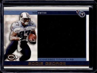 2001 Pacific Dynagon #19 Eddie George Logo Optics #/499
