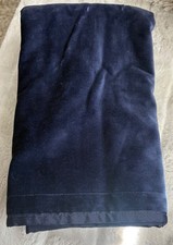 RALPH LAUREN PUTNEY VELVET KING SHAM 1  NAVY BLUE