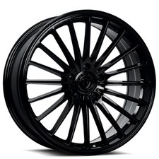 Dolce Performance Wheels Ghost Gloss Black Rims 19x8.5 4pcs A1