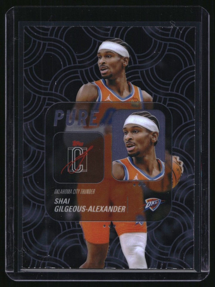 2025 -26 Topps Signature Class PURE #PU-2 Shai Gilgeous-Alexander 2025-26 Topps Signature Class PURE #PU-2 Shai Gilgeous-Alexander