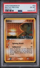 2005 BALTOY Pokemon EX DEOXYS Stamped ‼️ #53 REVERSE HOLO FOIL PSA 6/ 10 🛸🛸 on eBay