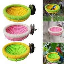 Nid d'oiseau doux lit suspendu maison d'oiseau hamac pour calopsitte