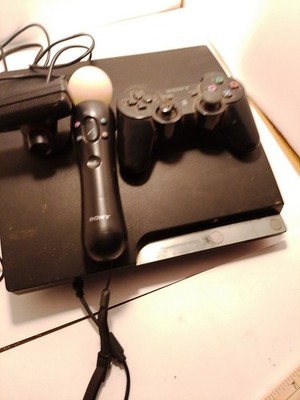 Authentic PlayStation 3 Console Camera Motion Controller Dual Shock 3 Sixaxis...