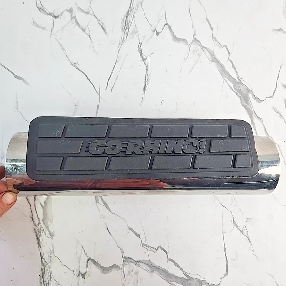 Paso universal para camión GO Rhino 120PS de acero inoxidable pulido con herrajes parciales Foto 4 de 4