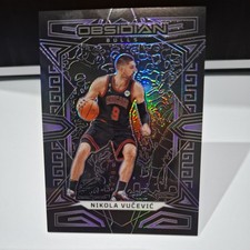 2022-23 Panini Obsidian Nikola Vucevic #75 Electric Etch Purple /99 Bulls