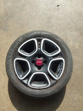 CERCHIO RUOTA BORCHIA BORCHIETTA COPRIRUOTA COPRICERCHIO GOMMA FIAT PANDA 12-25 