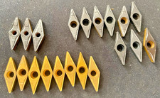 USED SANDVIK INSERTS MAYBE VNMG VCMT TYPES WITH VARIOUS CODES ON THEM