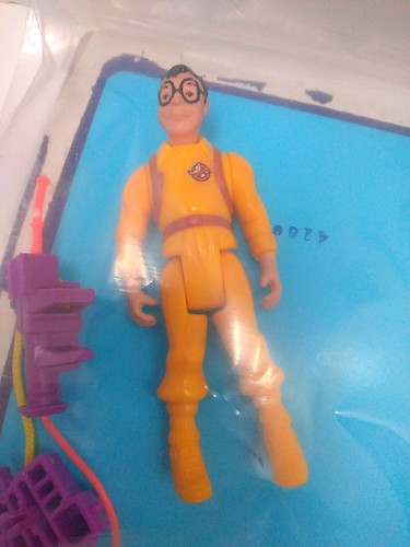 1986 Kenner Real Ghostbusters Slimed Heroes Louis Tully Figure NIB Vintage Ghost - Picture 2 of 4