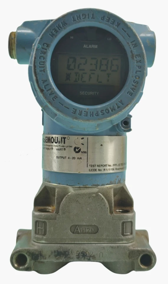 Rosemount Pressure Trasmitter Hart Smart Family 138 BAR 3051CD1A331AM5BDFK504 - Image 2 of 4