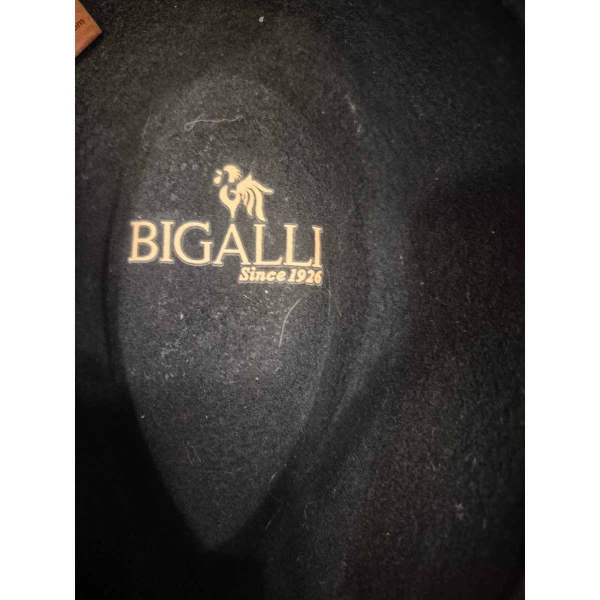 Sombrero Fedora Bigalli Negro 100% Lana Fieltro Repelente al Agua Hecho en Ecuador Grande