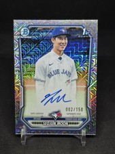 2026 Bowman Seojun Moon 1st Bowman Chrome HTA Choice Autograph #'d 002/150