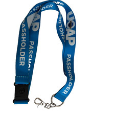 Universal Studios Annual Pass Holder Lanyard UOAP Blue Card