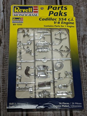 Revell Cadillac 354 C.I V8 Engine Parts Pak 1:25 Scale Model Part