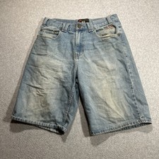 Y2K Phat Farm Baggy Wide Denim Shorts - Size 32 Waist