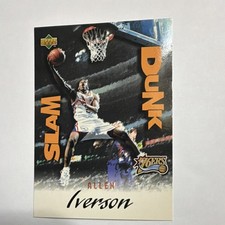 1997-98 Upper Deck Nestle Slam Dunk - Allen Iverson #SD 30 Rookie Card. rookie card picture