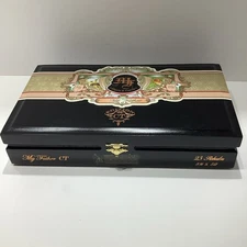 My Father Connecticut Robusto Empty Wooden Cigar Box 10.5x6.25x2, Excellent